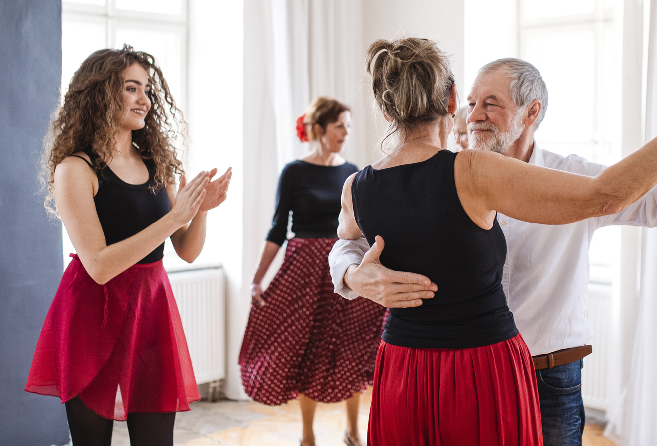 Social dance environment for adults in Manalapan NJ