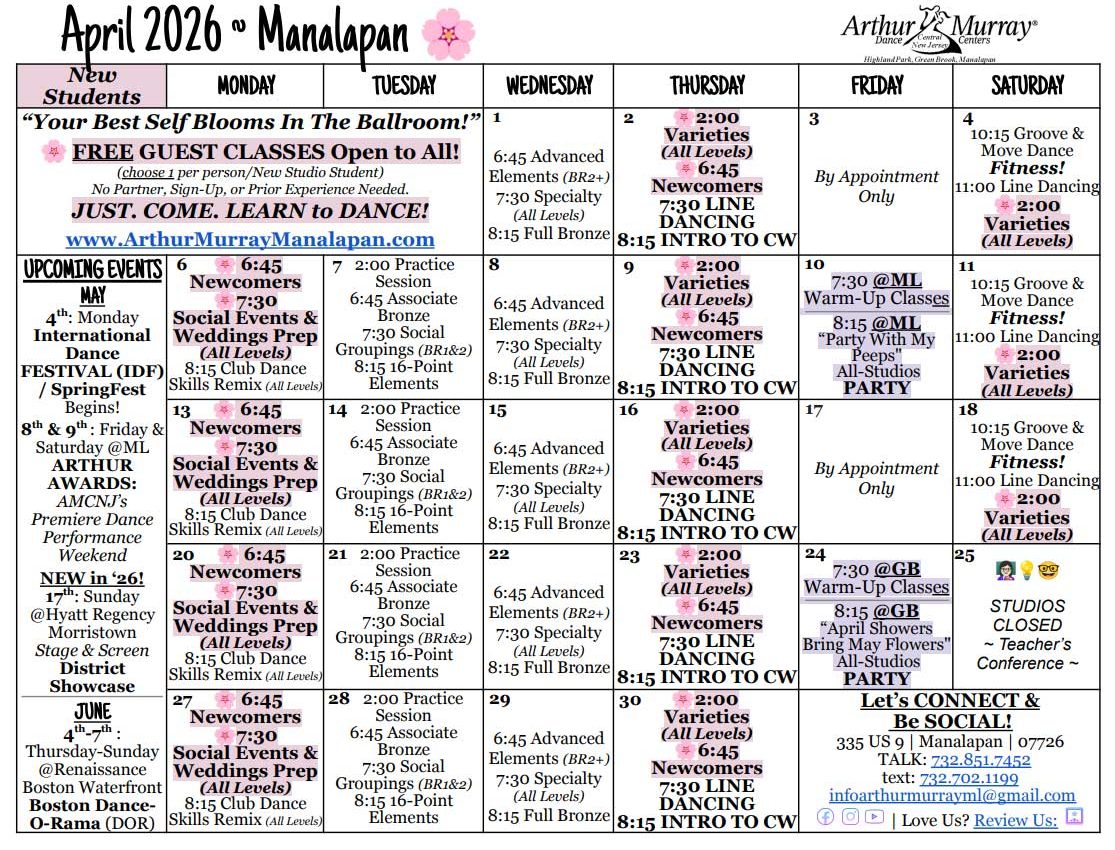 April 2026 Calendar ML