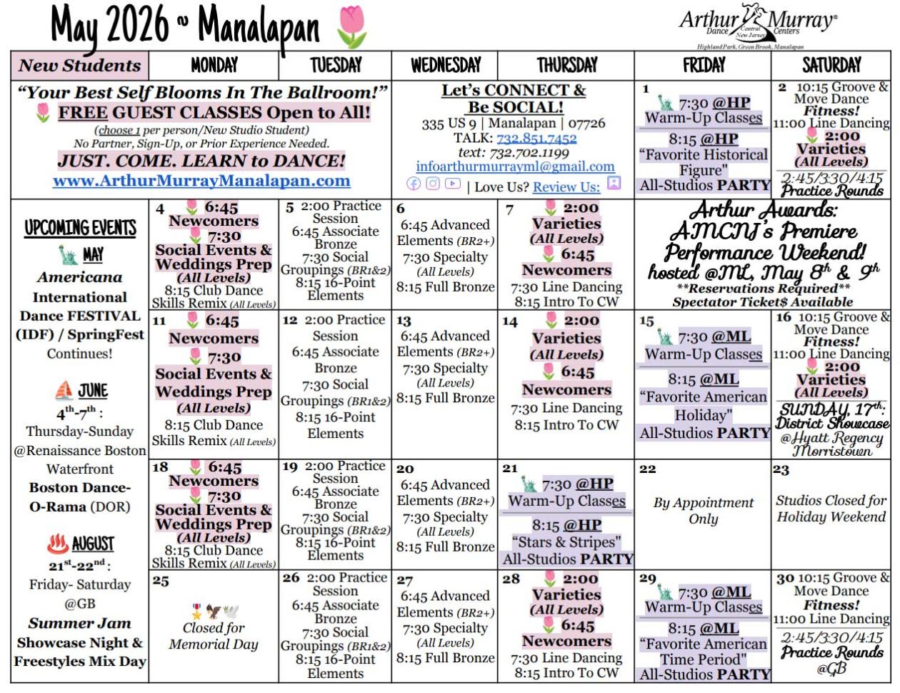 May 2026 Calendar ML
