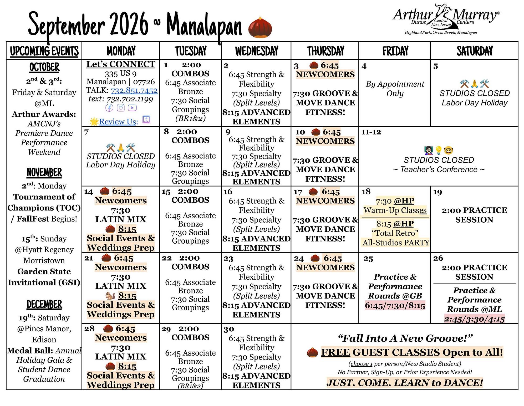 September 2026 Calendar ML